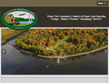 Tablet Screenshot of eaglelakesportingcamps.com